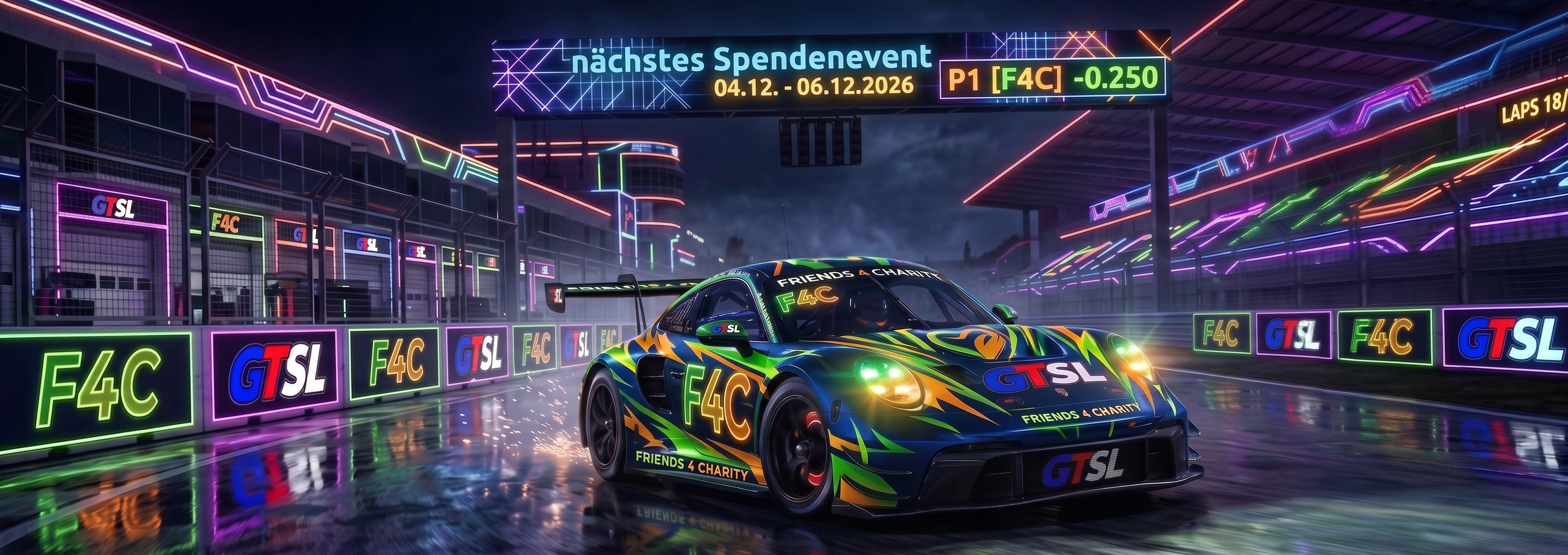 Friends4Charity Porsche GT3